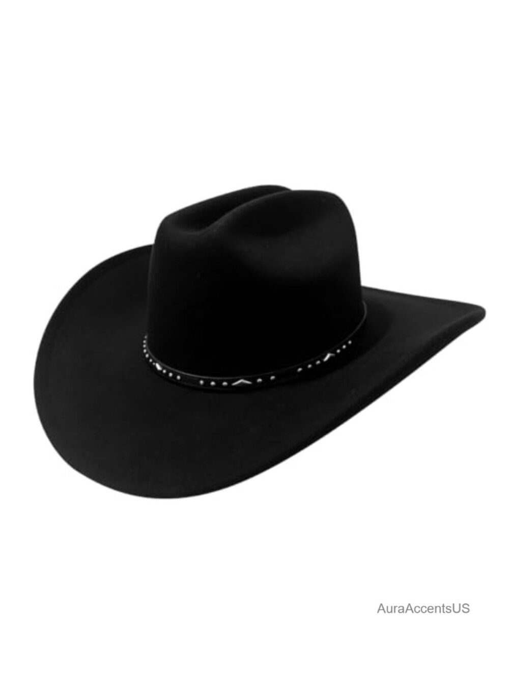 Western Cowboy Hat Cotton Polyester Adjustable Brim Wide Brim Unisex
